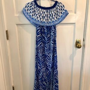 Lilly Putlizer Maxi Off the Shoulder Dress